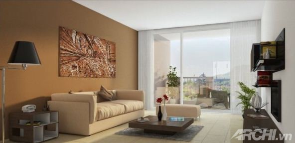 10 thiết kế phòng khách ấn tượng đón năm mới 